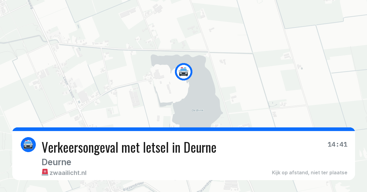 Verkeersongeval met letsel in Deurne — 20 jun 2026