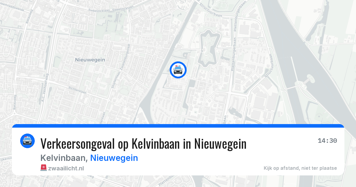 Verkeersongeval op Kelvinbaan in Nieuwegein — 8 jun 2026