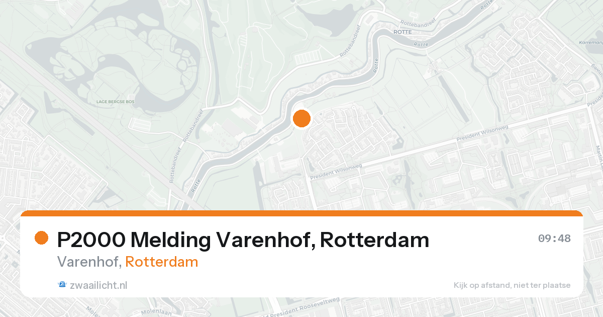 P2000 Melding Varenhof, Rotterdam — 7 feb 2026