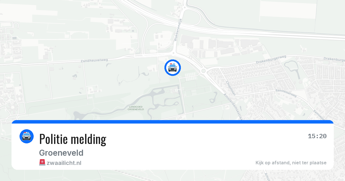 Politie melding — 28 jul 2026