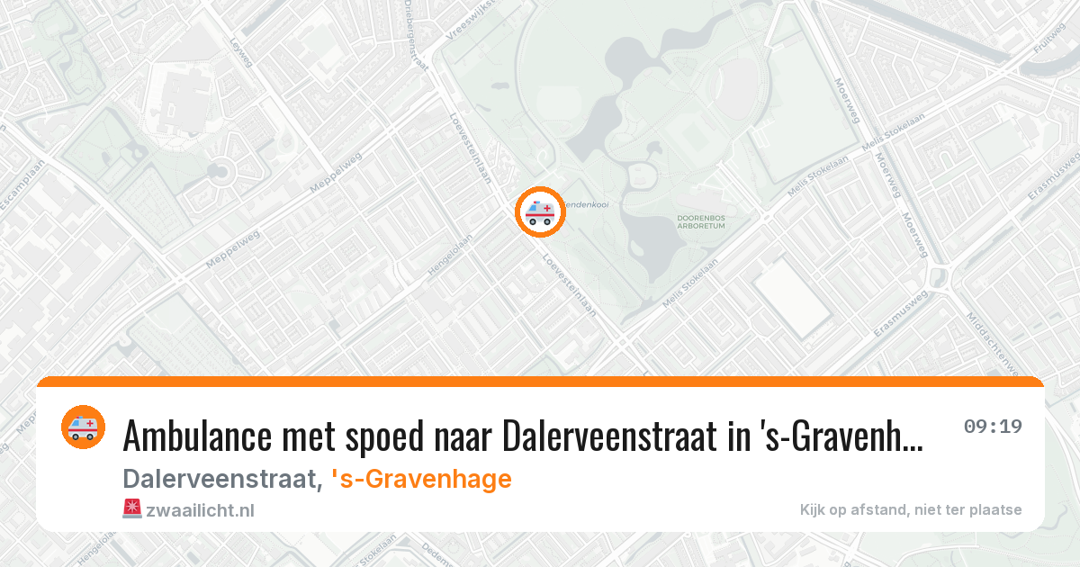 Ambulance met spoed naar Dalerveenstraat in 's-Gravenhage — 11 feb 2026