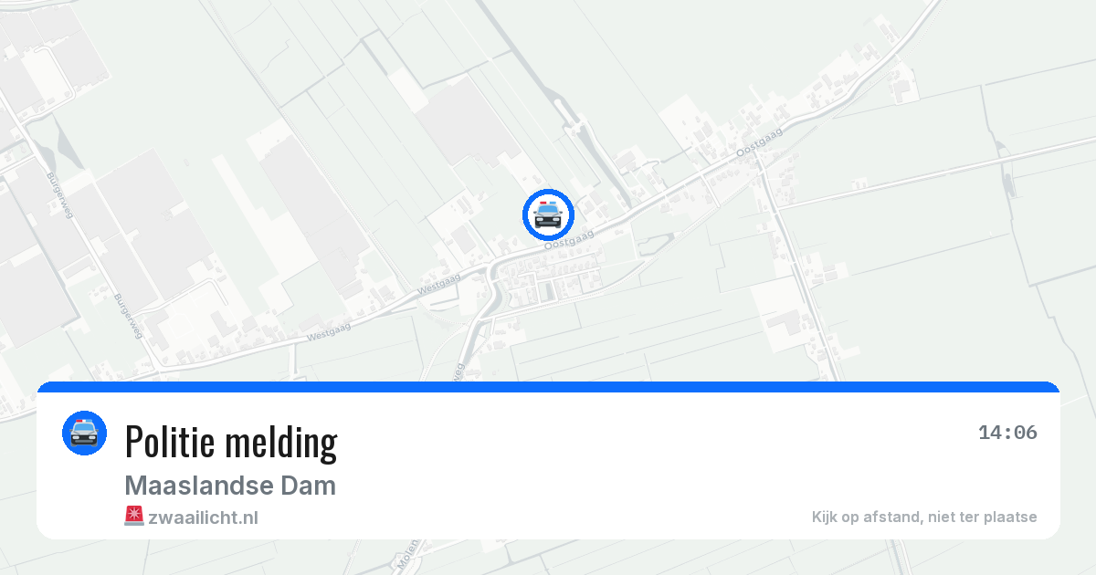 Politie melding — 7 jun 2026