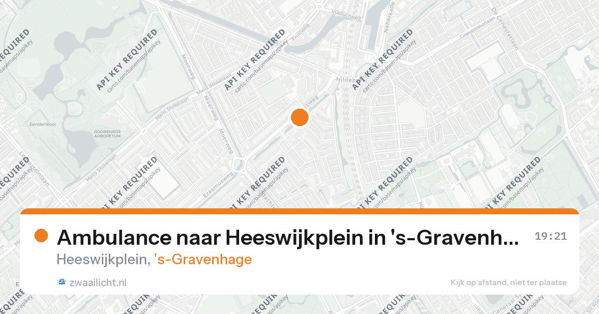 Ambulance naar Heeswijkplein in 's-Gravenhage — 26 aug 2026