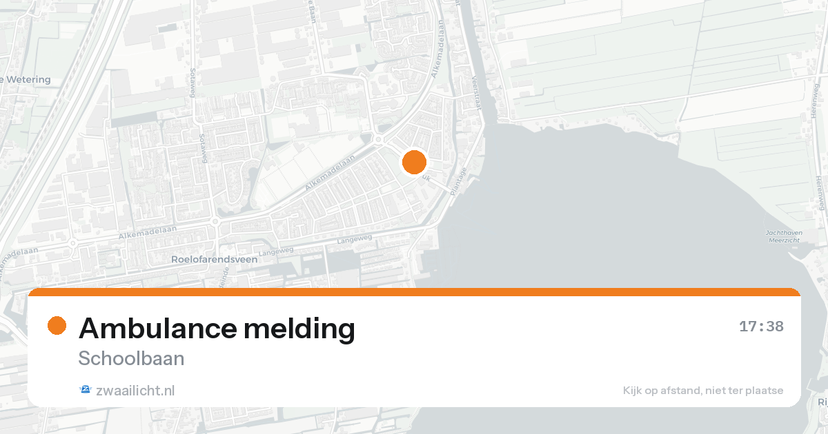 Ambulance melding — 16 jun 2026