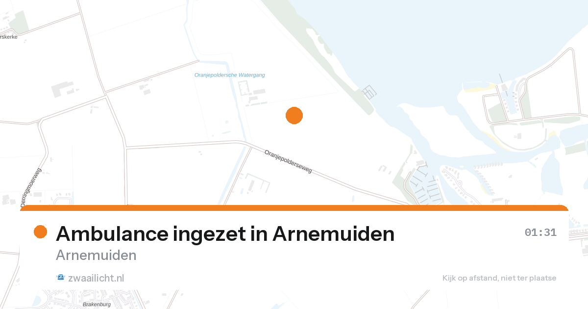 Ambulance ingezet in Arnemuiden — 26 aug 2026