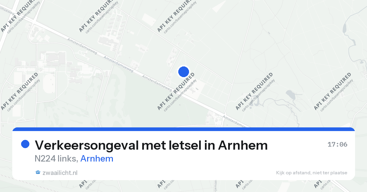 Verkeersongeval met letsel in Arnhem — 26 aug 2026