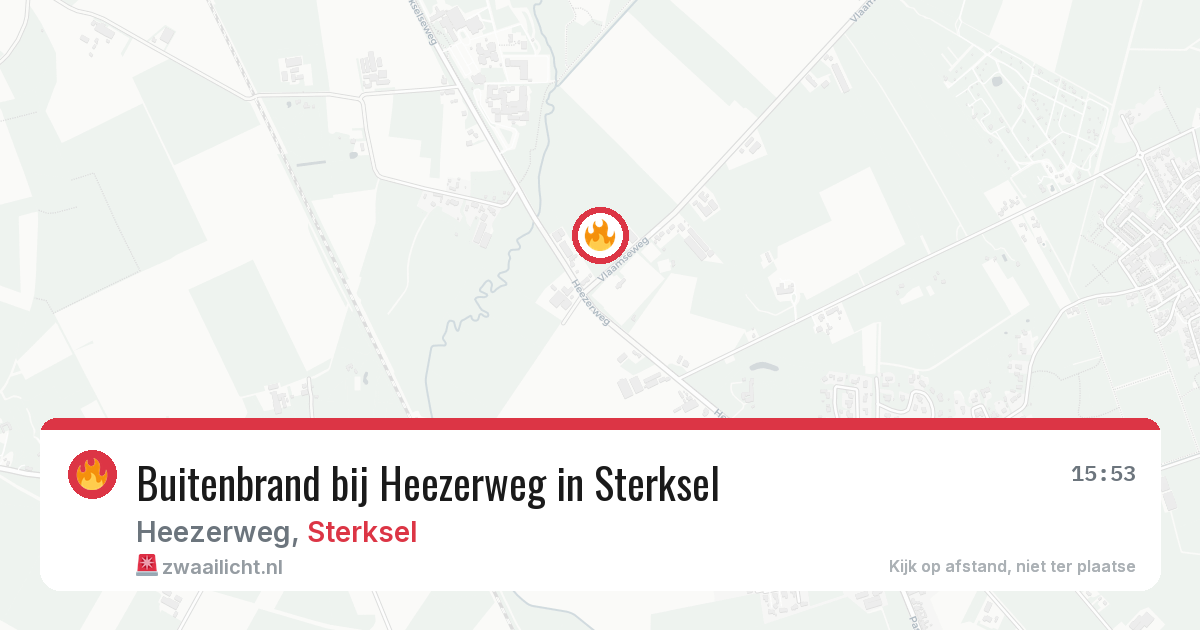 Buitenbrand bij Heezerweg in Sterksel — 2 mei 2026