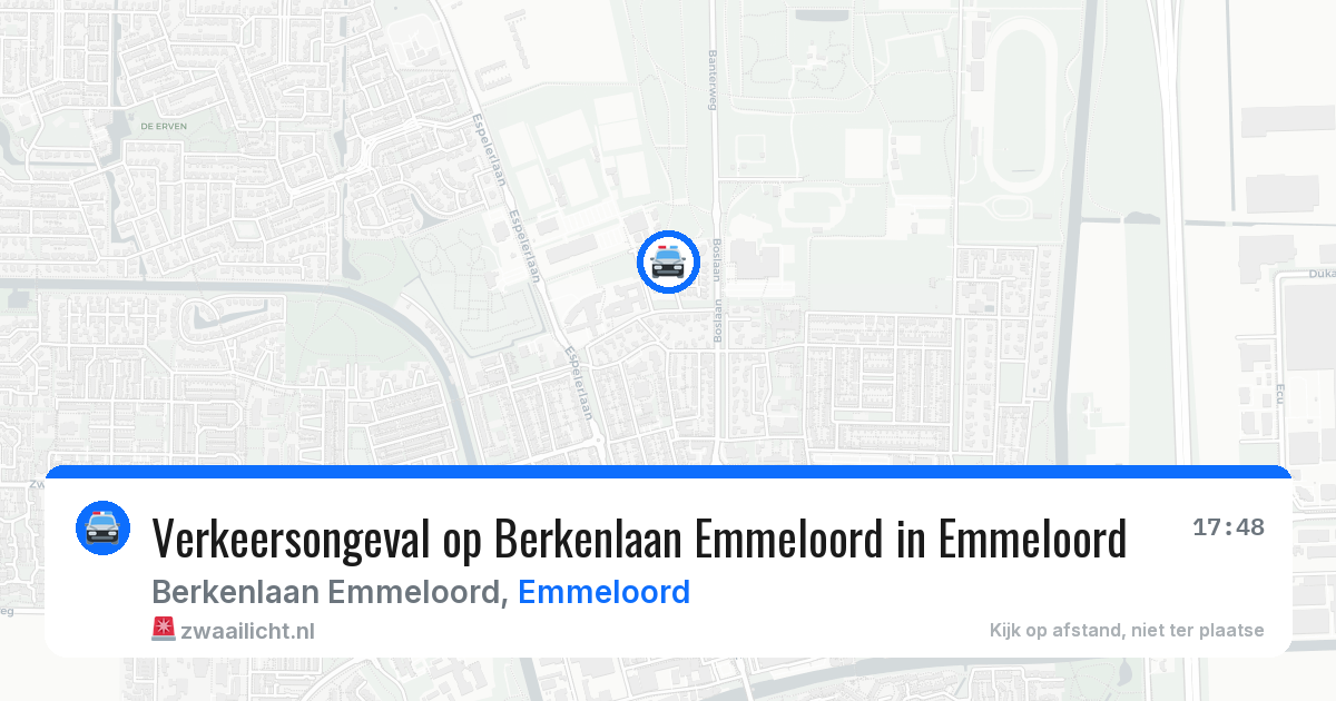 Verkeersongeval op Berkenlaan Emmeloord in Emmeloord — 21 mei 2026