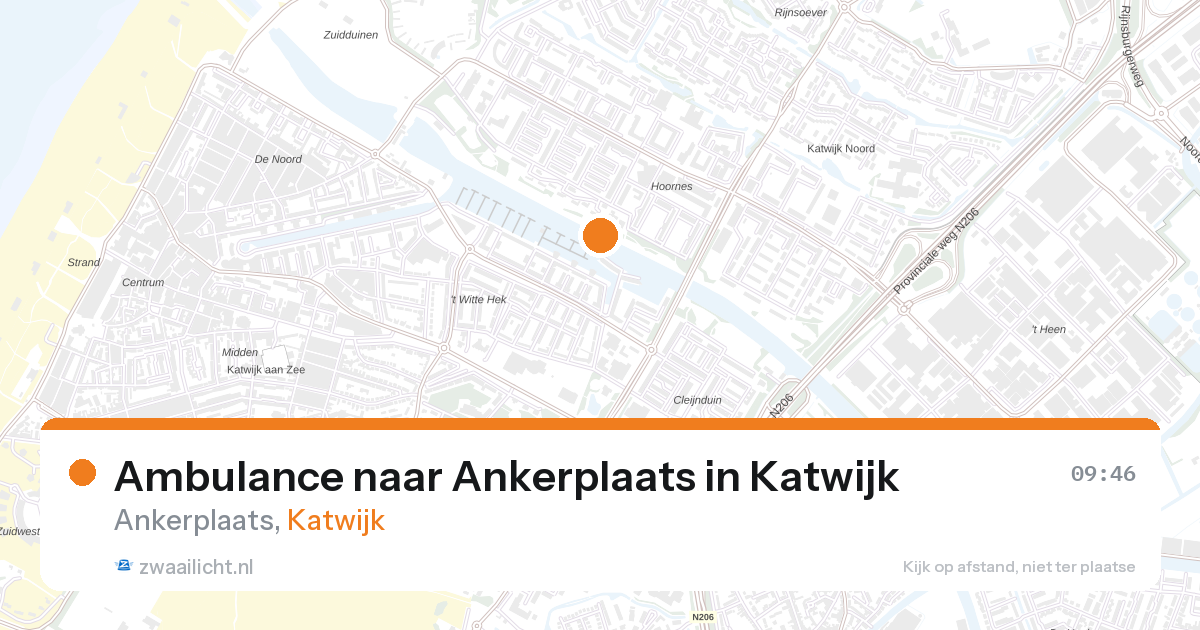 Ambulance naar Ankerplaats in Katwijk — 2 jul 2026