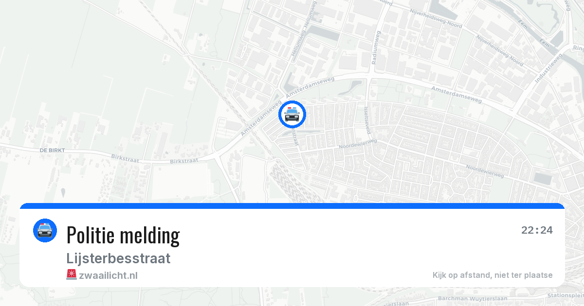 Politie melding — 4 apr 2026