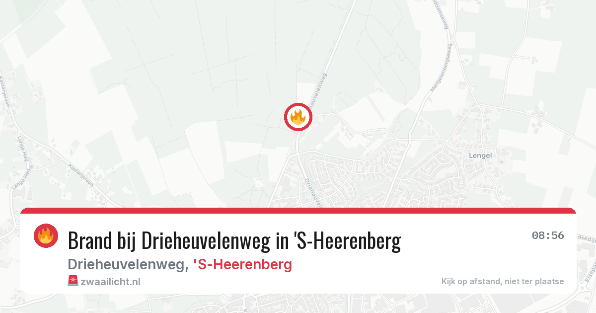 Brand bij Drieheuvelenweg in 'S-Heerenberg — 14 jun 2026