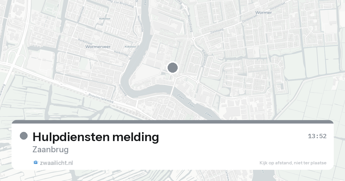Hulpdiensten melding — 31 jan 2026