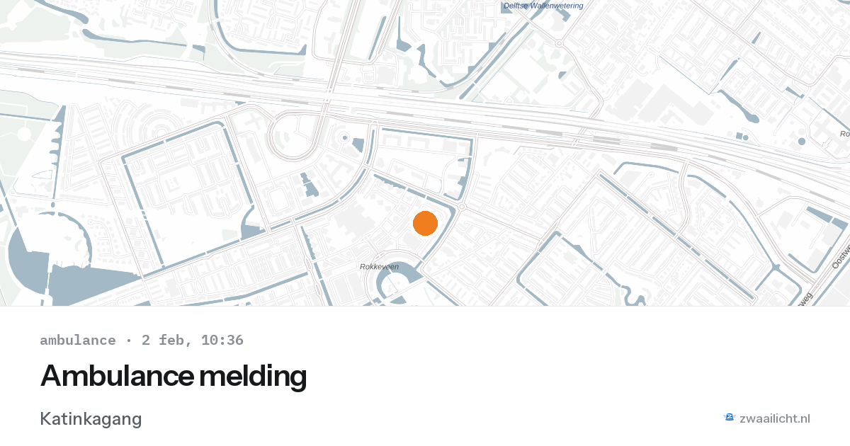 Ambulance melding — 2 feb 2026