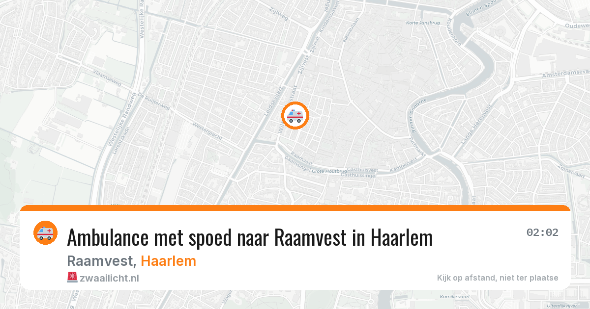 Ambulance met spoed naar Raamvest in Haarlem — 11 jun 2026