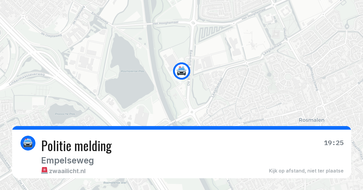 Politie melding — 4 mei 2026