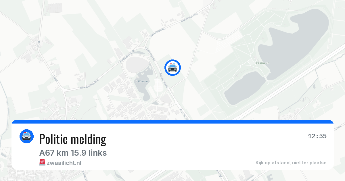 Politie melding — 11 apr 2026