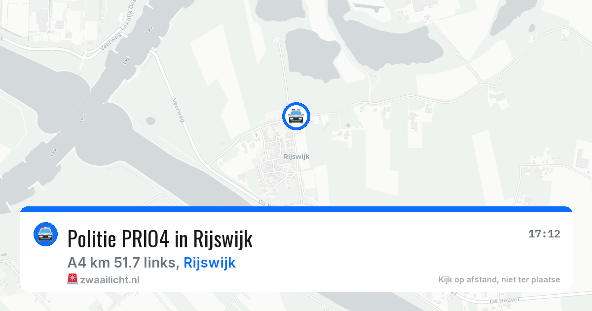Politie PRIO4 in Rijswijk — 26 mrt 2026 | 🚨 Zwaailicht.nl