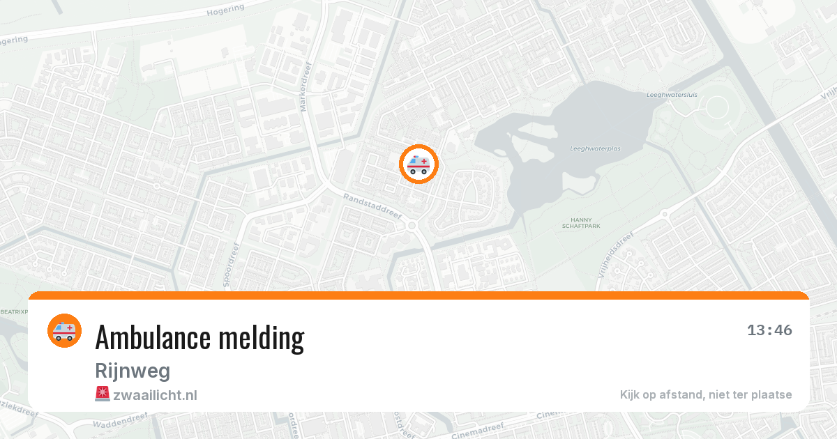 Ambulance melding — 11 jul 2026
