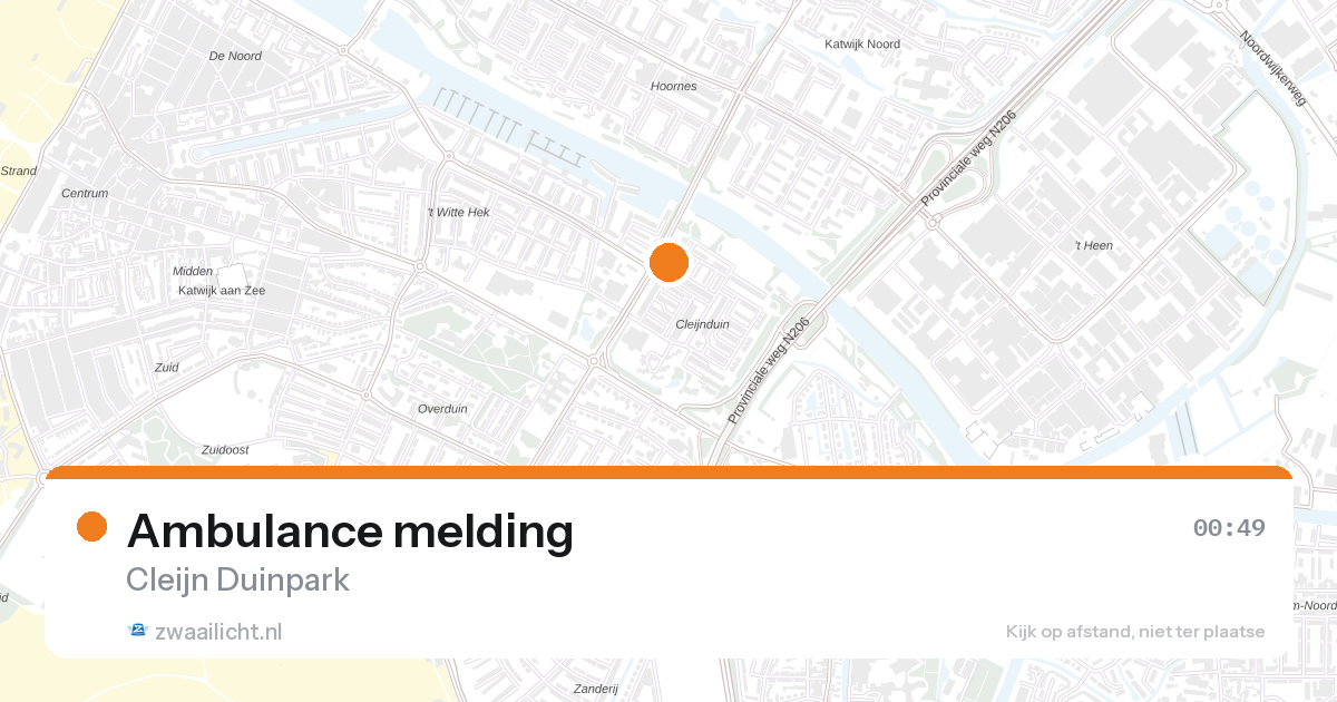 Ambulance melding — 6 feb 2026