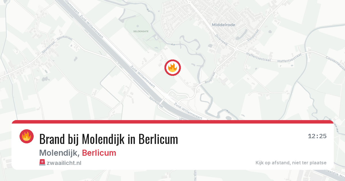 Brand bij Molendijk in Berlicum — 20 jun 2026