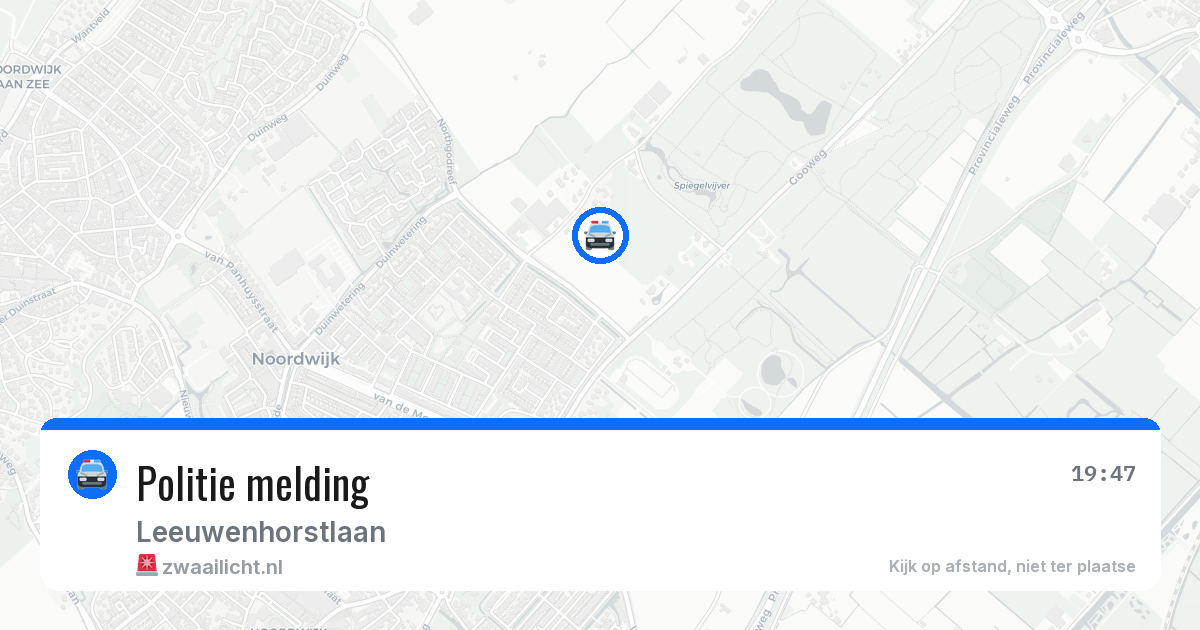 Politie melding — 27 jun 2026