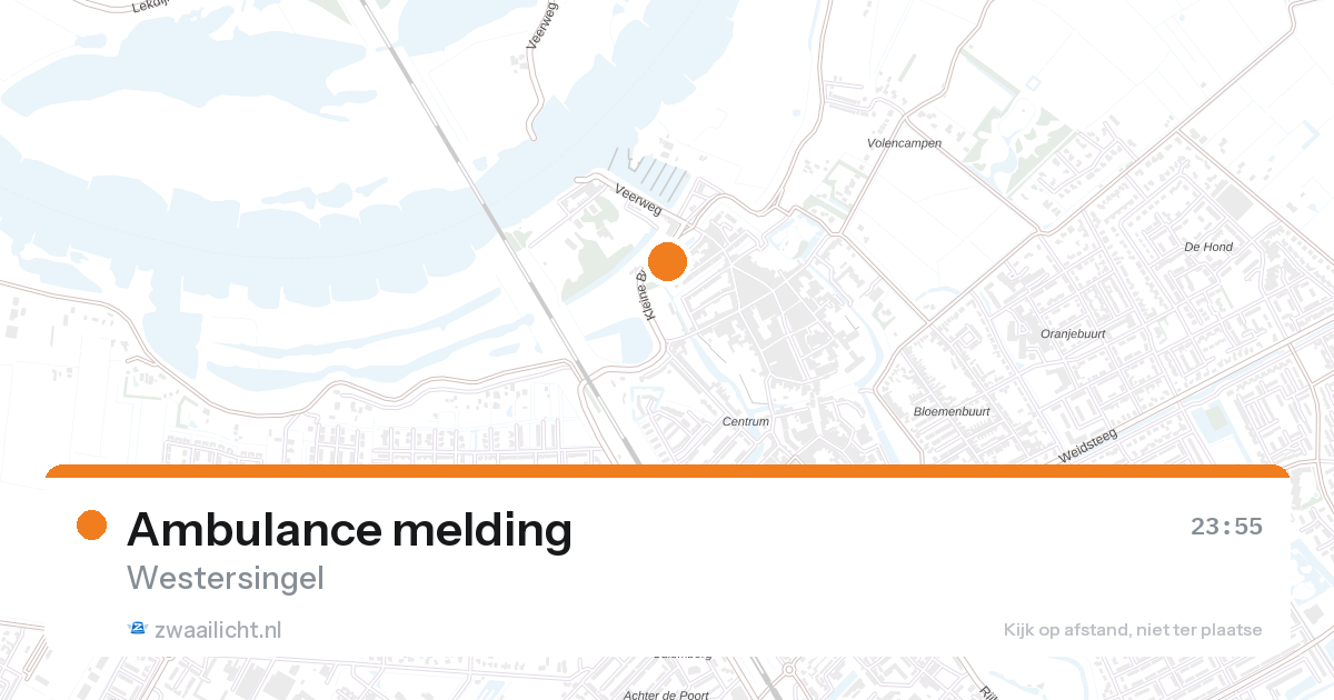 Ambulance melding — 6 feb 2026