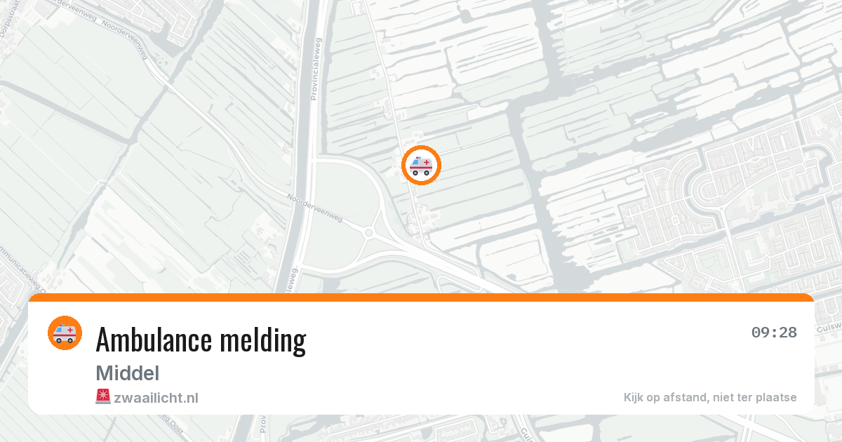 Ambulance melding — 30 jun 2026
