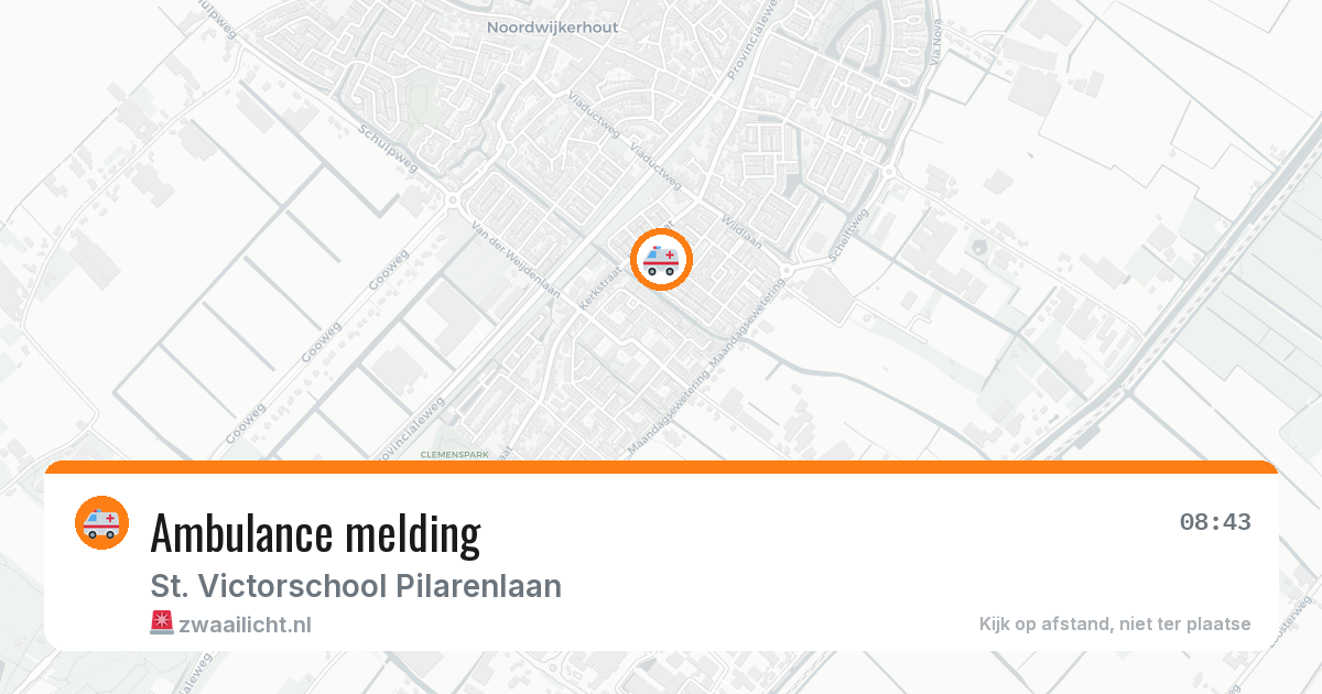 Ambulance melding — 9 feb 2026