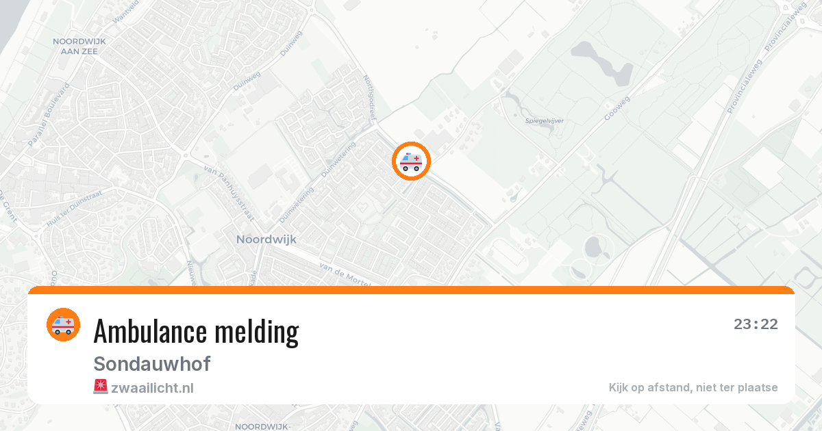Ambulance melding — 11 feb 2026