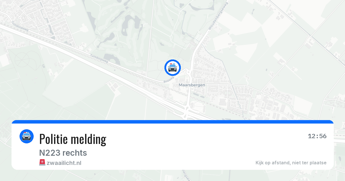 Politie melding — 17 mrt 2026