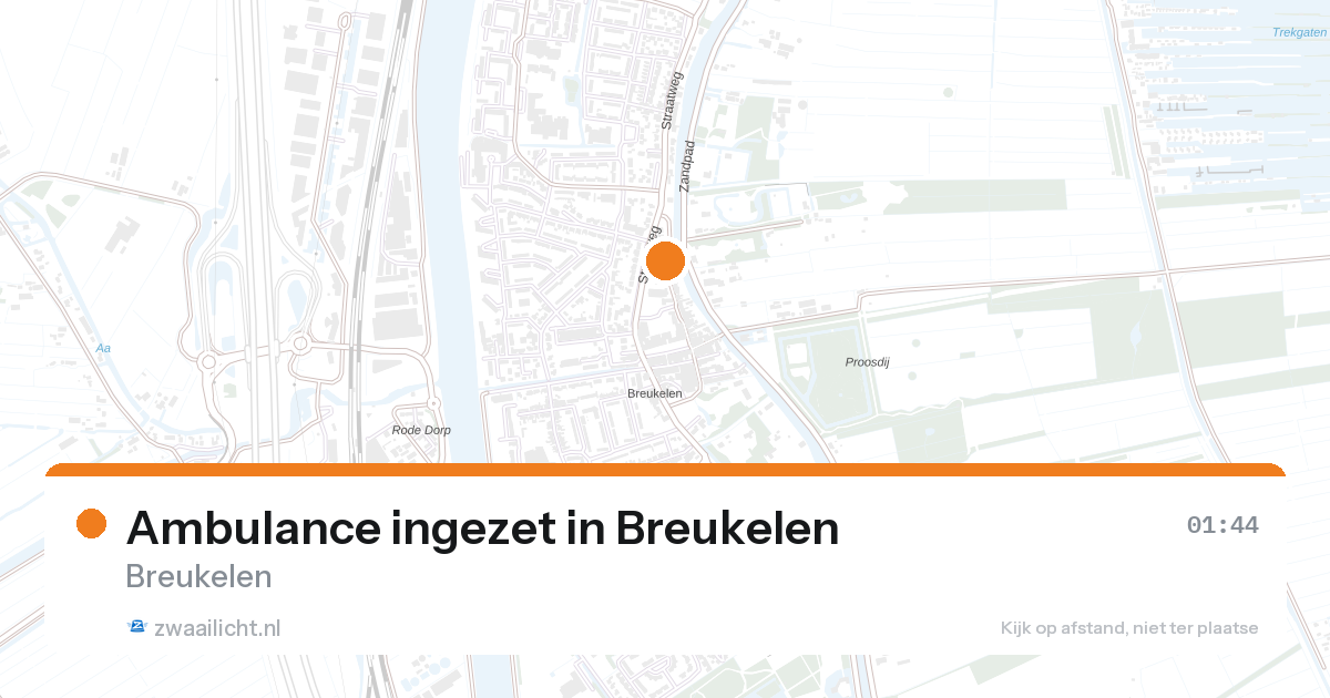 Ambulance ingezet in Breukelen — 7 feb 2026