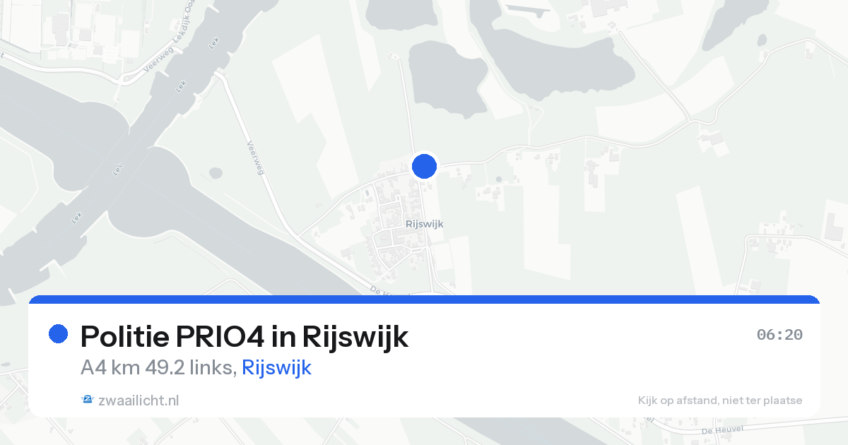 Politie PRIO4 in Rijswijk — 11 mrt 2026 | 🚨 Zwaailicht.nl