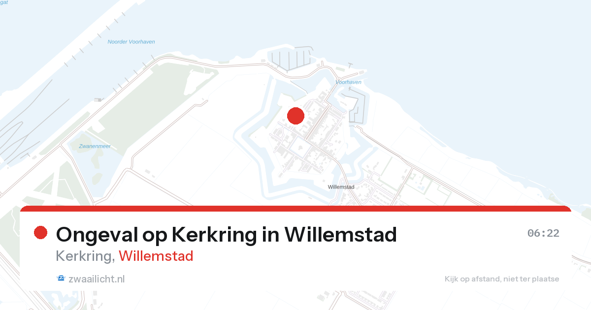 Ongeval op Kerkring in Willemstad — 28 aug 2026