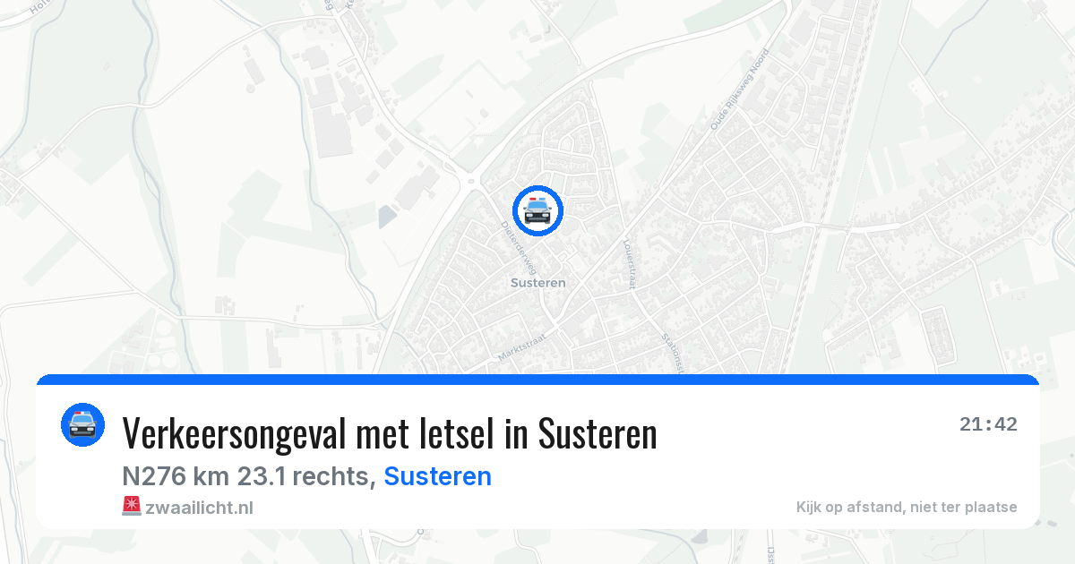 Verkeersongeval met letsel in Susteren — 28 apr 2026