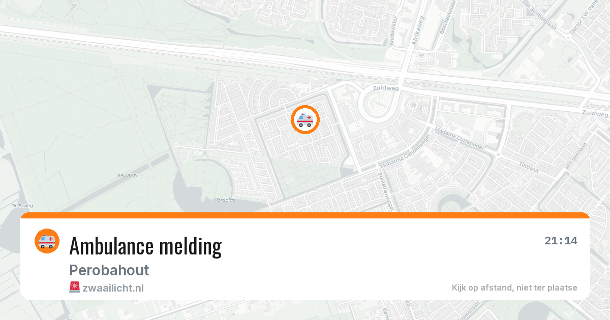 Ambulance melding — 14 jun 2026
