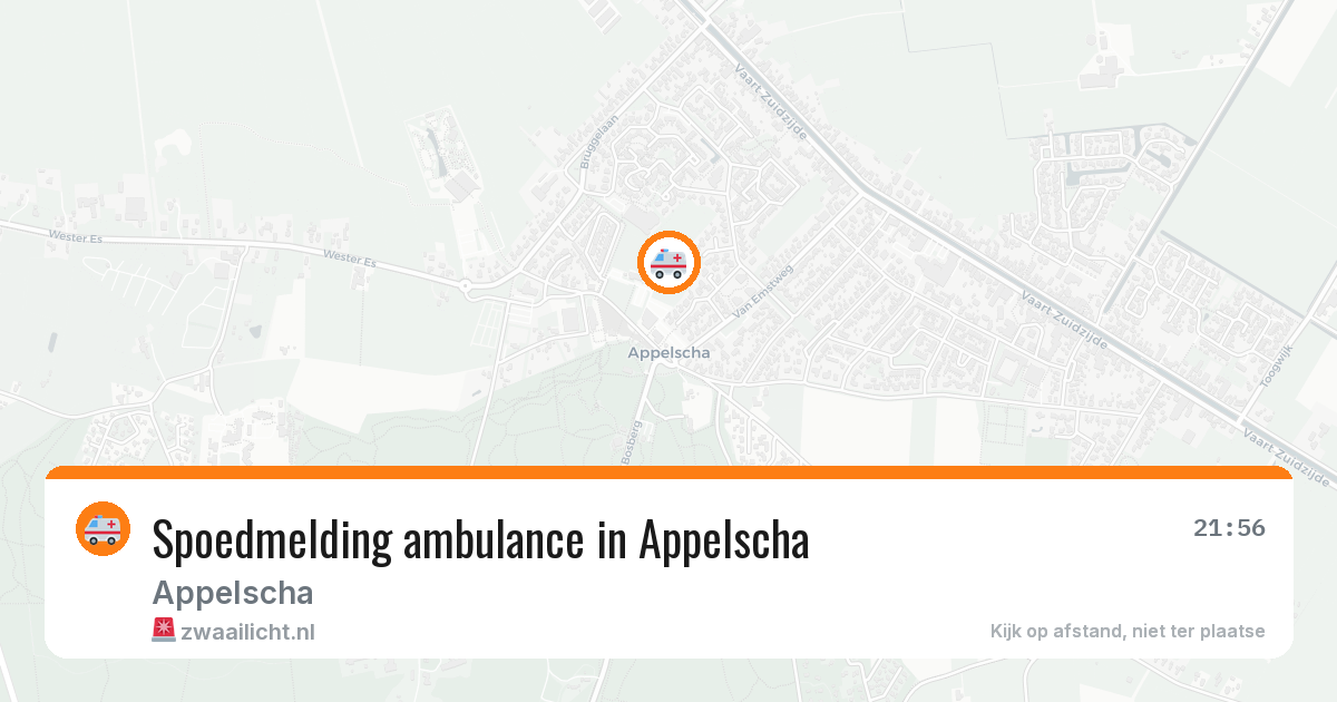 Spoedmelding ambulance in Appelscha — 24 jul 2026