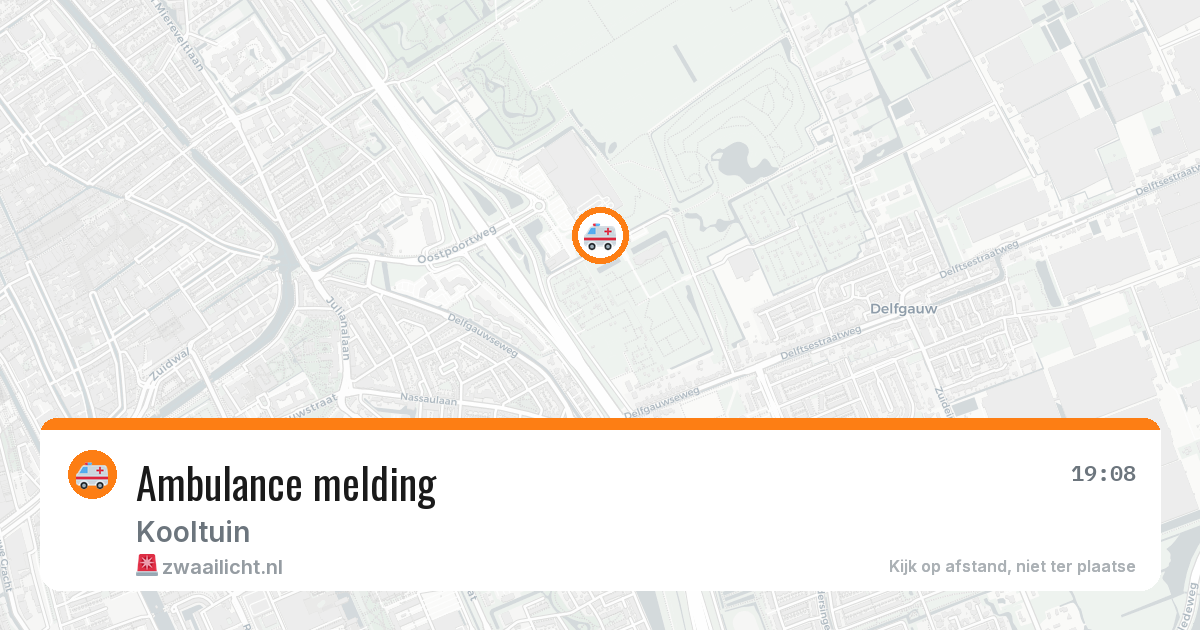Ambulance melding — 9 feb 2026