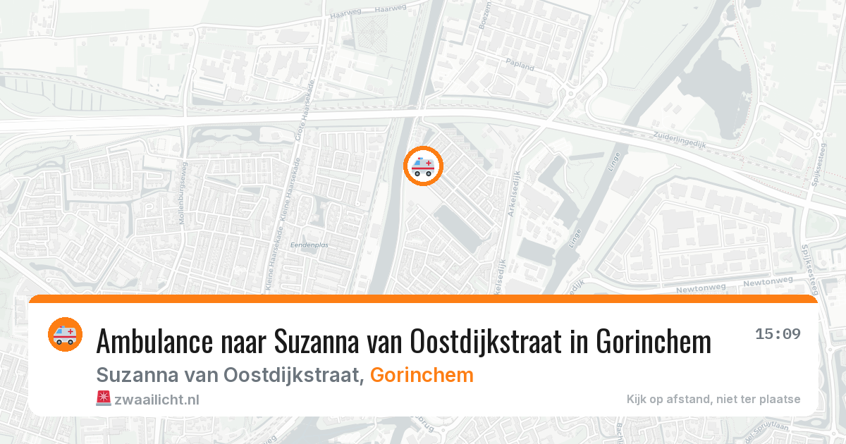 Ambulance naar Suzanna van Oostdijkstraat in Gorinchem — 30 jan 2026