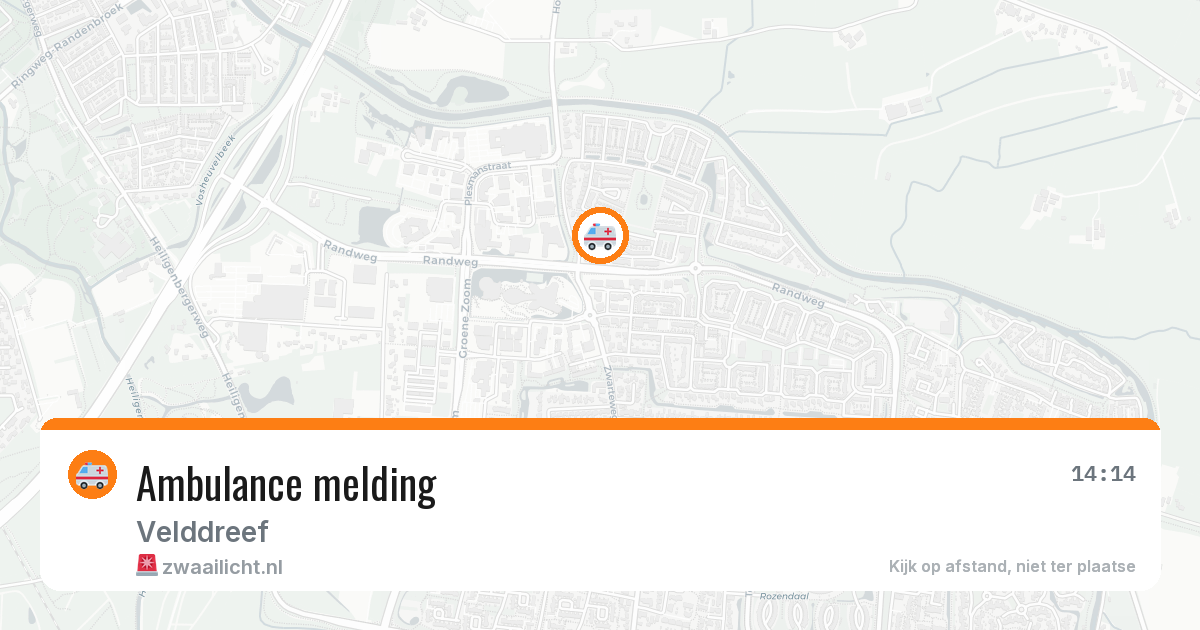 Ambulance melding — 25 jun 2026