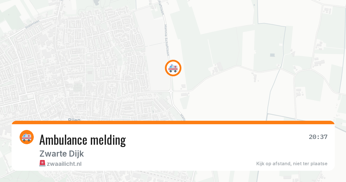 Ambulance melding — 28 mei 2026