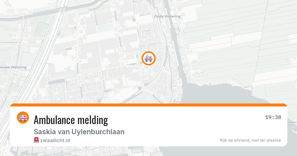 Ambulance melding — 9 feb 2026
