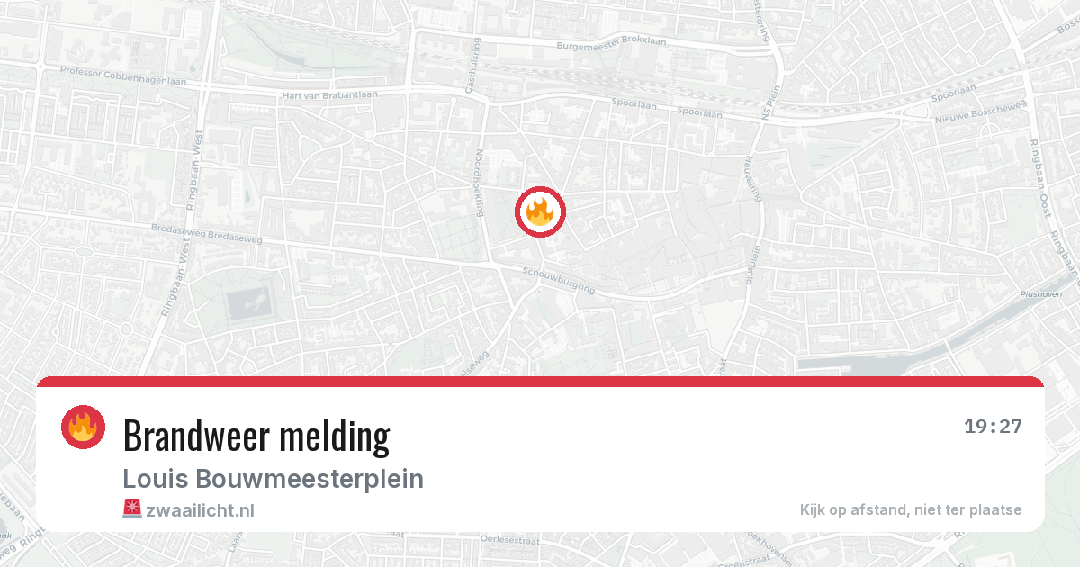 Brandweer melding — 26 jun 2026