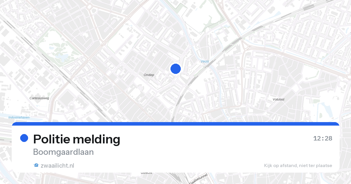 Politie melding — 9 mei 2026