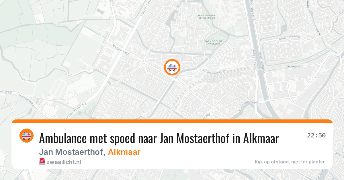 Ambulance met spoed naar Jan Mostaerthof in Alkmaar — 10 feb 2026