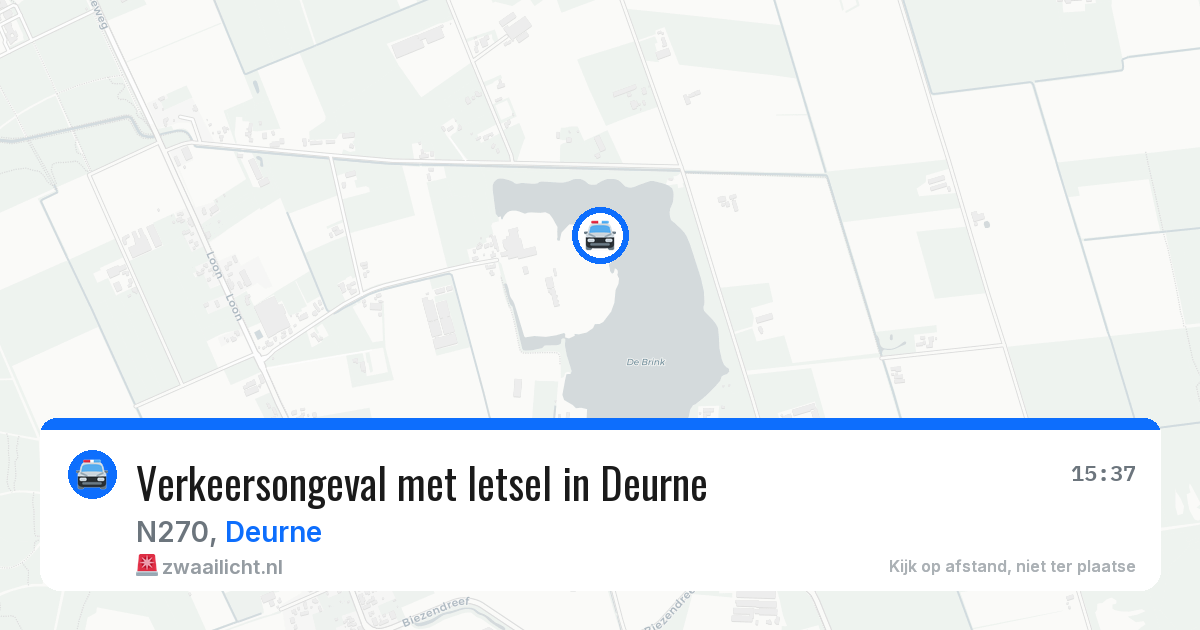 Verkeersongeval met letsel in Deurne — 12 mei 2026