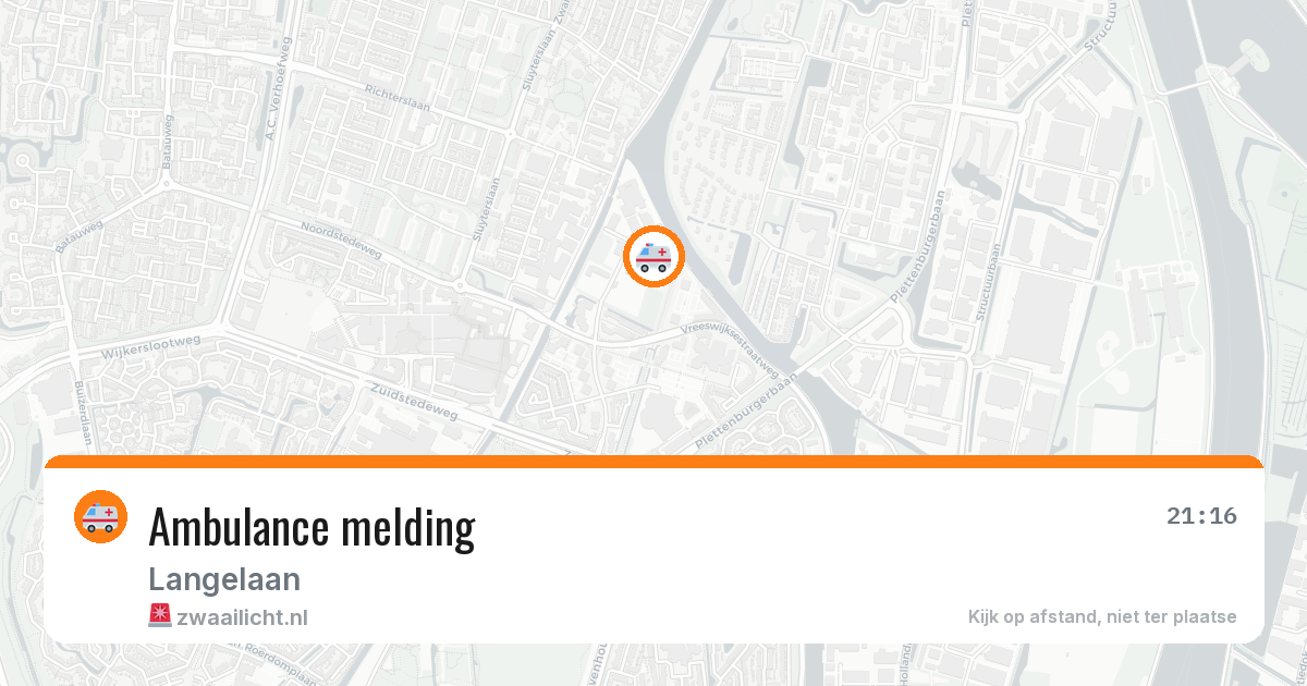 Ambulance melding — 31 mrt 2026