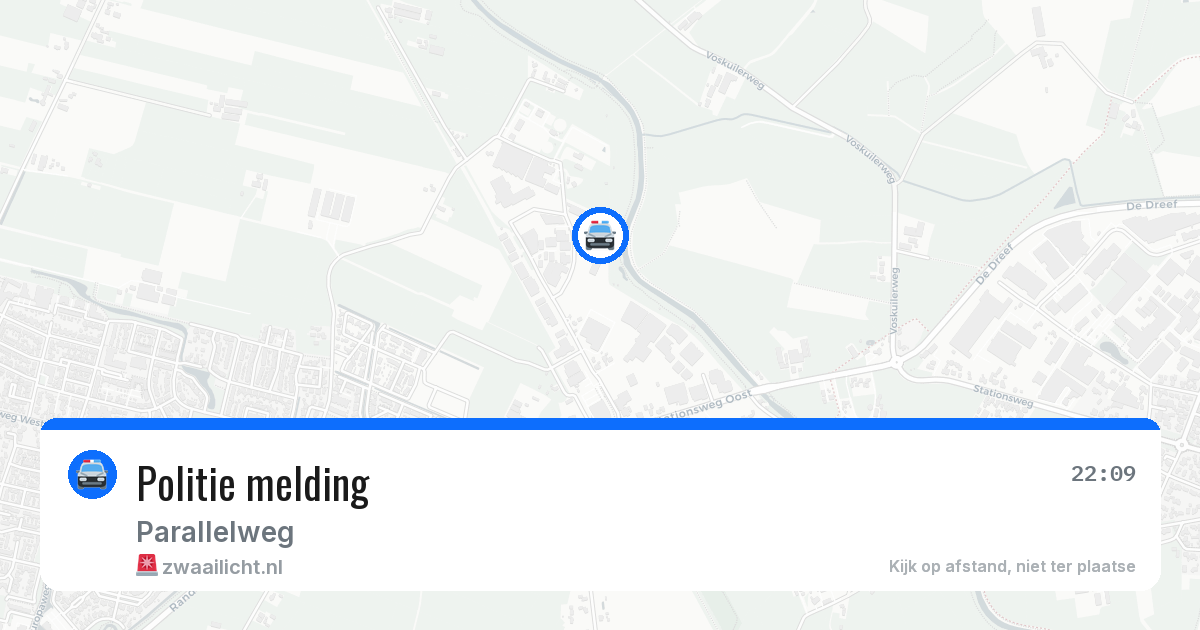 Politie melding — 20 jun 2026