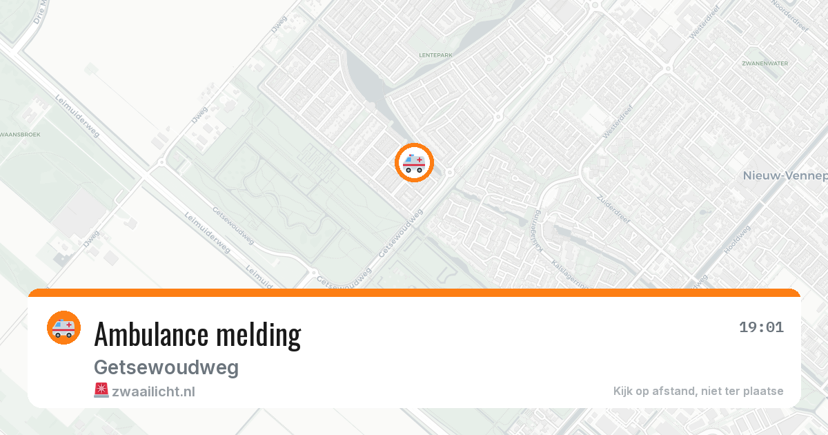 Ambulance melding — 23 jun 2026