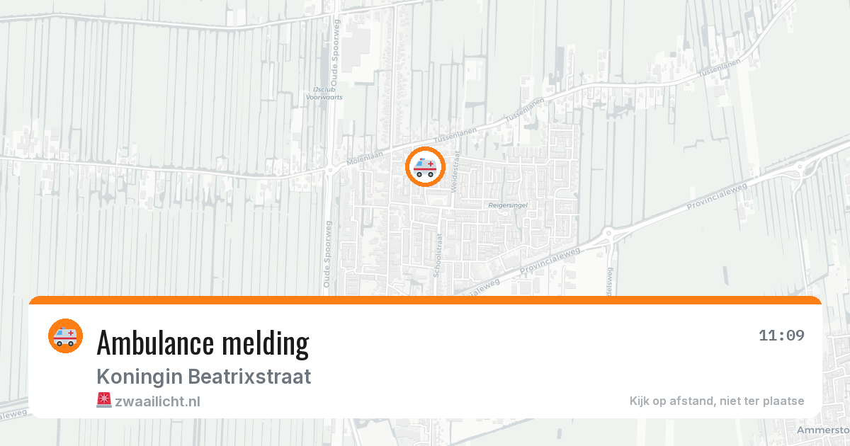 Ambulance melding — 27 jun 2026