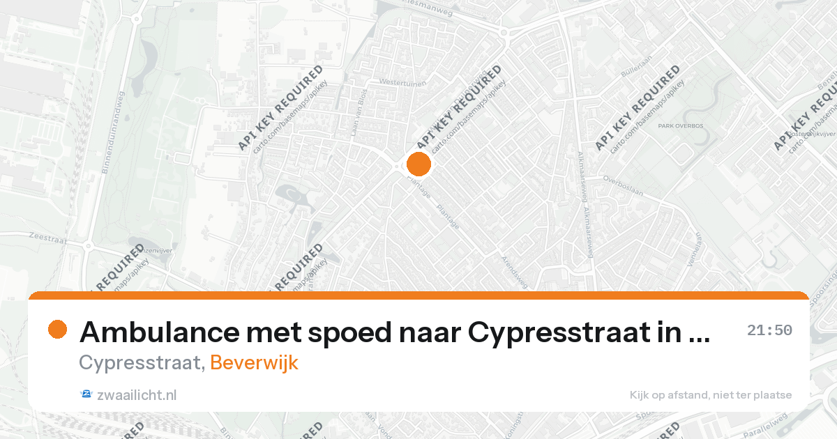 Ambulance met spoed naar Cypresstraat in Beverwijk — 31 jan 2026